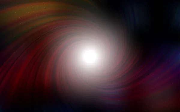 Fond vectoriel rouge foncé avec étoiles astronomiques . — Image vectorielle