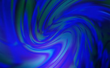 Koyu Mavi vektör bulanık şablon.