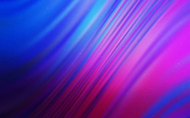 Koyu pembe, mavi düzen kozmik yıldız ile vektör.