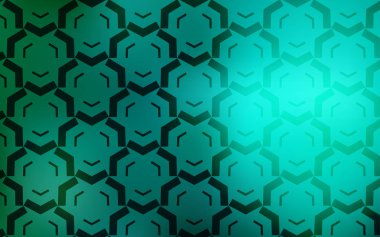 Eğimli çizgileri olan açık yeşil vektör şablonu.