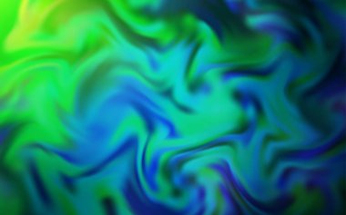 Açık mavi, yeşil vektör renkli bulanık arkaplan.