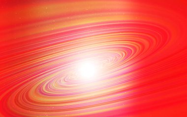 Gece gökyüzü desenle ışık kırmızı vektör yıldız.