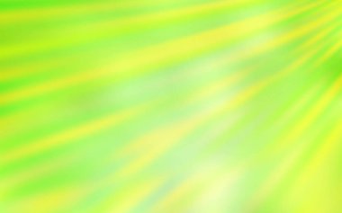 Açık yeşil, sarı vektör renkli soyut arkaplan. Görüntü stili ve gradyanı olan yeni renkli çizimler. Tasarımlar için arka plan.