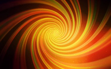 Samanyolu yıldızları ile Koyu Turuncu vektör dokusu.