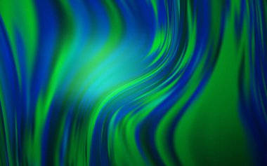 Açık yeşil vektör soyut doku. Gradyan tasarımlı, soyut, ışıltılı çizimler. İşiniz için yeni tasarım.