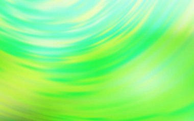 Açık yeşil vektör soyut bulanık arkaplan. Soyut ve gradyan renkte renkli çizimler. Bir cep telefonu için arka plan.