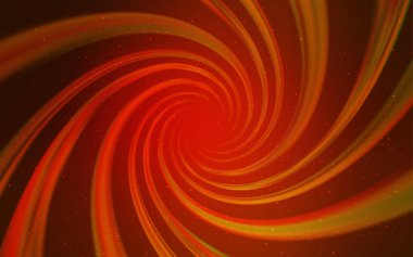 Gece gökyüzü desenle ışık turuncu vektör yıldız.