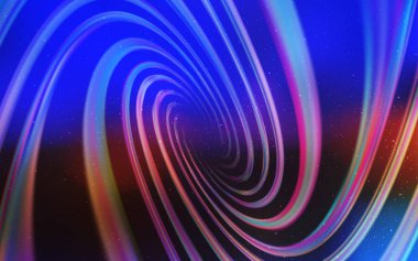 Açık Mavi, Kozmik yıldızlarla sarı vektör düzeni.