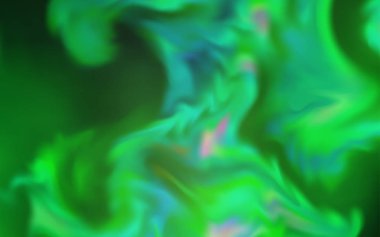 Açık yeşil vektör soyut arkaplan. Soyut ve gradyan renkte renkli çizimler. Bir cep telefonu için arka plan.