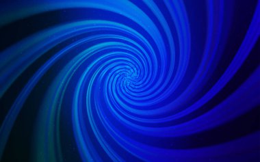 Koyu mavi vektör düzen kozmik yıldız ile.