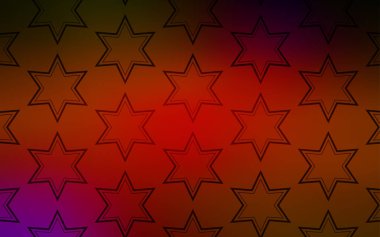 Güzel yıldızlı koyu kırmızı vektör dokusu.