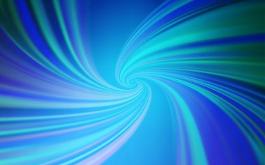 Kavisli çizgilerle açık Mavi vektör arka planı.