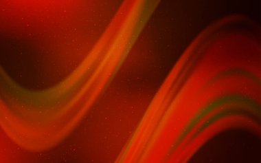 Işık kırmızı vektör düzen kozmik yıldız ile.