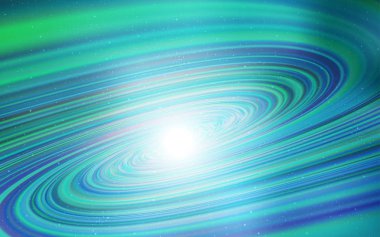 Hafif mavi vektör şablon alan yıldız.