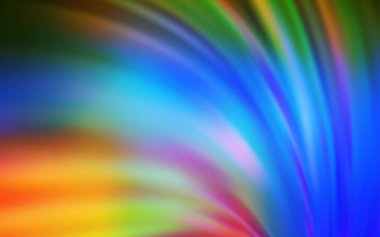 Açık Çok renkli vektör bulanık parlak şablon.