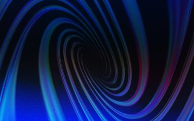 Koyu mavi vektör arka plan gökada yıldız ile.