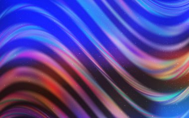 Açık Mavi, Gece gökyüzü yıldızları ile sarı vektör deseni.