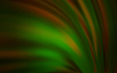 Koyu Yeşil, Sarı vektör parlak soyut fon. Degrade ile halftone tarzıyaratıcı illüstrasyon. Web siteniz için bulanık tasarım.