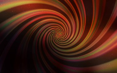 Gece gökyüzü desenle koyu kırmızı vektör yıldız.