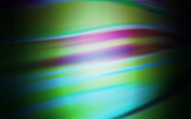 Koyu mavi, yeşil vektör soyut arkaplan. Gradyan ile modern soyut çizim. Marka kitabınız için yeni biçim tasarımı.