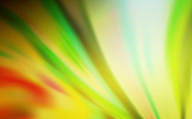 Koyu Yeşil, Sarı vektör parlak desen bulanık. Degrade ile renkli soyut illüstrasyon. İşletmeniz için tamamen yeni tasarım.