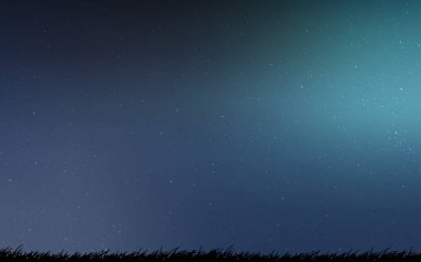 Mavi vektör doku ile Samanyolu yıldız ışık.