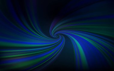 Eğri çizgileri olan koyu mavi vektör deseni.