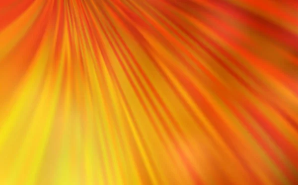 Ljusröd, Gul vektor färgglada suddig bakgrund. — Stock vektor