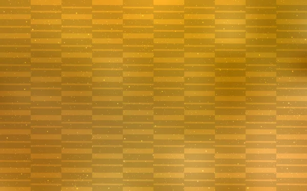 Texture vectorielle jaune foncé avec lignes colorées . — Image vectorielle