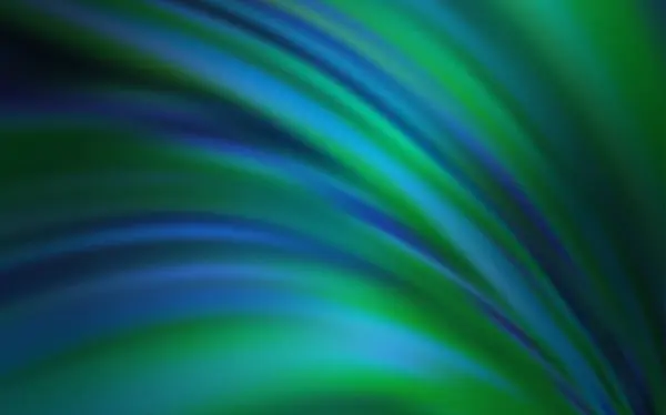 Светло-голубой, зеленый векторный размытый фон. — стоковый вектор