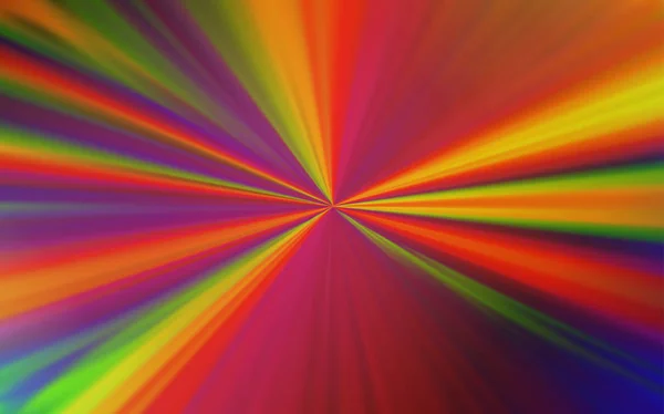 Tata letak abstrak vektor multi warna cahaya. - Stok Vektor
