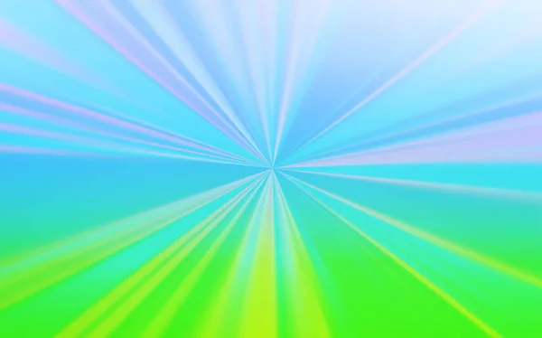 Hellblauer, grüner Vektor abstrakter verschwommener Hintergrund. — Stockvektor