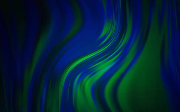 Modèle abstrait de brillance floue vecteur bleu foncé. — Image vectorielle