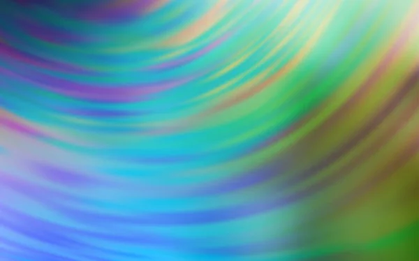 Ljusblå, grön vektor abstrakt ljus mall. — Stock vektor