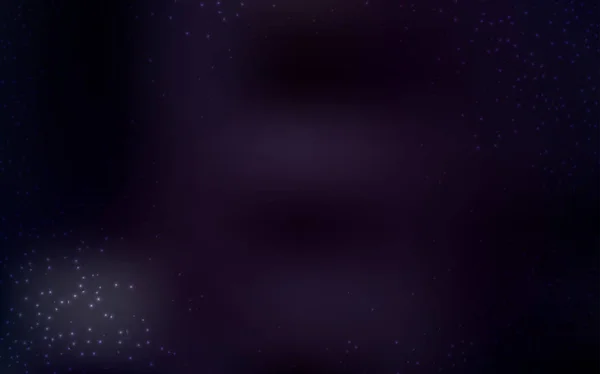 Tessitura vettoriale viola scuro con stelle della Via Lattea . — Vettoriale Stock