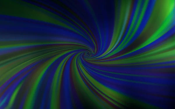 Modèle abstrait de brillance floue vecteur bleu foncé. — Image vectorielle