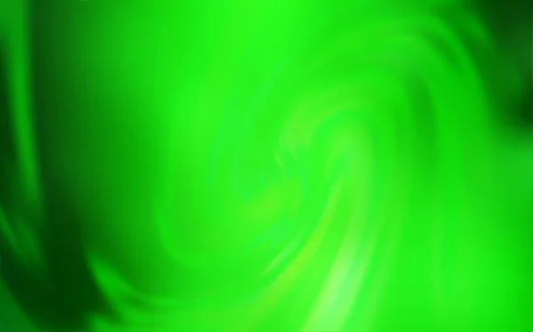 Světle Zelený Vektor Abstraktní Rozmazané Rozložení Nová Barevná Ilustrace Stylu — Stockový vektor