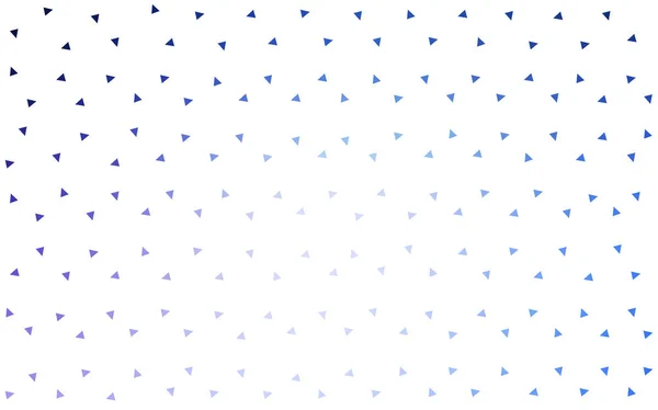 ライトピンク青ベクトル多角形抽象的背景. — ストックベクタ