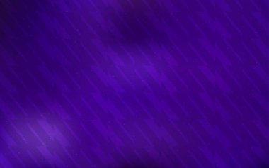 Renkli çizgileri olan koyu mor vektör dokusu.