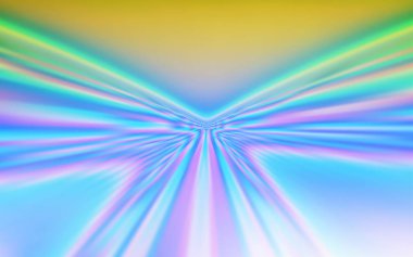 Açık mavi, vektör desen bükülmüş çizgili yeşil.