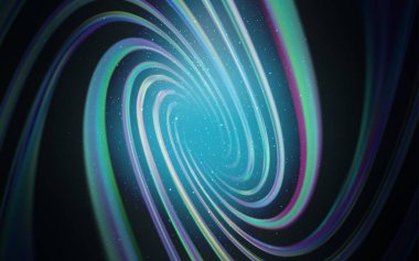 Koyu mavi vektör doku ile Samanyolu yıldız.