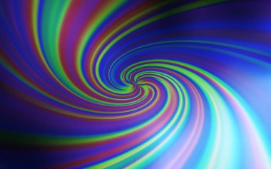 Eğri çizgileri olan hafif BLUE vektör şablonu.