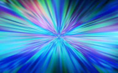 Açık BLUE vektörü parlak şablonu bulanıklaştırdı.