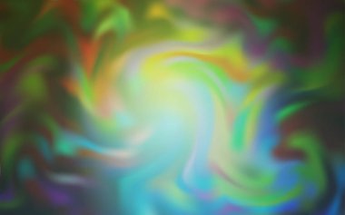 Açık Mavi, Yeşil vektör renkli arkaplan.