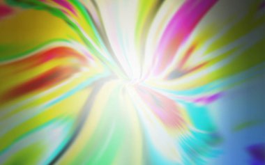 Açık Mavi, alaycı çizgilerle sarı vektör arka plan. Degradeli bir circumflex soyut illüstrasyon. Cep telefonu ekranları için şablon.