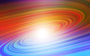 Işık çok renkli vektör şablon alan yıldız.