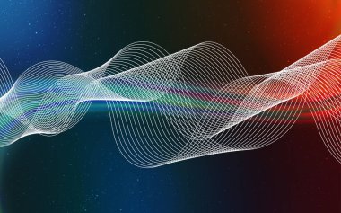 Açık Mavi, Kırmızı vektör soyut bulanık arka plan. Degradeli zarif parlak bir illüstrasyon. İş tasarımınız için yeni stil.