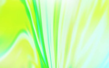 Açık yeşil vektör soyut bulanık arkaplan. Gradyan ile modern soyut çizim. Tasarımlar için arka plan.