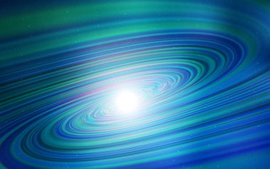 Gökada yıldız ışık mavi vektör arka plan.