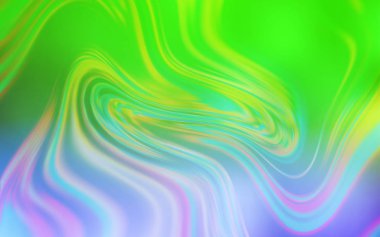 Açık Pembe, Yeşil vektör bulanık ve renkli desen.